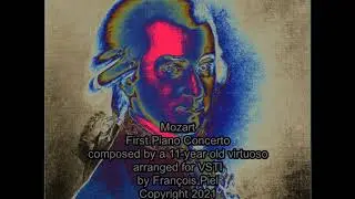 Mozart Piano Concerto F major no 1 KV37 arranged for VSTI
