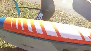 wake foil Flyer 280 with Slingshot Infinity 84 foil, mast 24