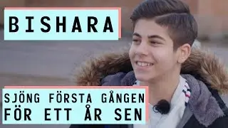 Från skolmatsalen till Melodifestivalen | Bishara