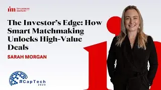 The Investor&rsquo;s Edge: How Smart Matchmaking Unlocks High-Value Deals - Sarah Morgan