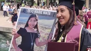 Uvalde school shooting victim honored during Texas State University graduation
