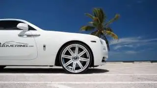 Rolls Royce total covering blanc mat avec produits Liquid Covering, Automoclic et Hawaax