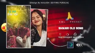 💞 Instagram Trending viral Song | Purulia Jhumur Chonach Status Editing​ Video Alight Motion