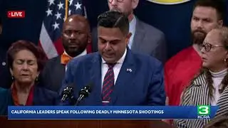 LIVE | California leaders react to Minnesota shootings