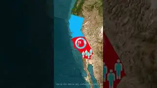California Almost Became Two States 🤯 #geography