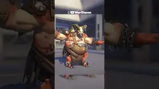 Rating Roadhog Emotes in Overwatch #overwatchshorts #overwatch2 #roadhog