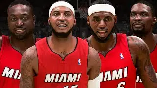 What if Melo Joined the Heat in 2010?