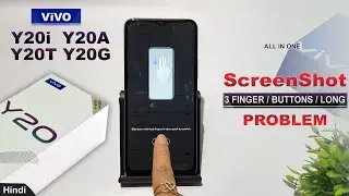 How to take 3 finger screenshot in vivo y20t, y20g, y20a, y20i | vivo y20 screenshot kaise le