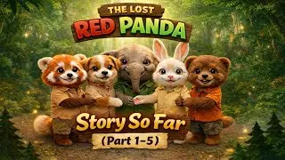 The Beginning of Red Panda&rsquo;s Adventure 🐼 | Full Episode (Story So Far | Part 1&ndash;5)