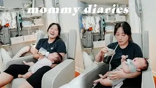 mommy diaries | Family Costco & Target run | Tummy time with DADA