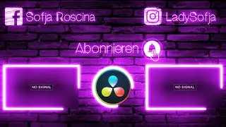 End Screen Template mit DaVinci Resolve 17 für Youtube - Fusion Tutorial [DEUTSCH]