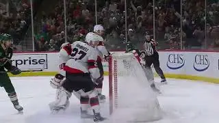 Kirill Kaprizov's sweet pass on Spurgeon's goal vs Senators (18 dec 2022)
