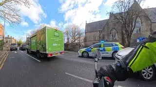 Voge R125, Hall i' th' Wood (Bolton) to Helmshore.