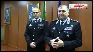Cambio della Guardia al Comando Provinciale CC di Cosenza