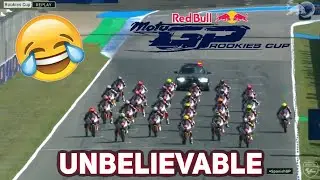 Redbull Rookies Cup Jerez 2021 The biggest Jump Start Ever