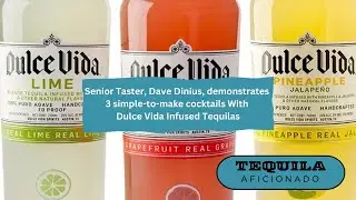 Tequila Aficionado Sipping Off The Cuff &reg; Simple-to-Make Cocktails With Dulce Vida Infused Tequilas