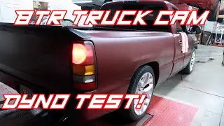 Видео с динамометрического стенда Chevy 1500 с BTR Stage 3 Truck Cam!