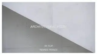 Architectural Essay / Rennes