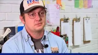 Hillview family shares free food before winter storm