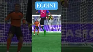 EGOIST SHOOOT!!!!!!                      #shorts #football #soccer #ego