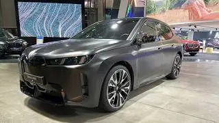 2026 BMW iX M70 xDrive in Frozen Deep Grey metallic