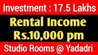 Studio Rooms with Rental Income For Sale at Yadadri | By NorthEast Properties #shorts