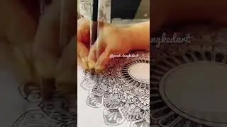 Mandala pattern #howtodrawmandalaforbeginners #howtodrawmandalastepbystep #mandalatutorial #mandala