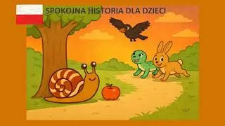 Ślimak Olek i wyścig po jabłko. - Kajtysiowe historie dla dzieci z morałem.