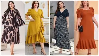 Descubre los vestidos m&aacute;s bonitos para tallas grandes 2025