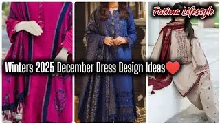 NEW Latest Winter Dress Design for Cold December | Winter dress designing 2025 by Fatima Lifestyle 