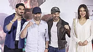 Border 2 Cast Arrive at Border 2 Special Screening | Sunny Deol Ahan,Varun,Sonam, Medha,Mona 