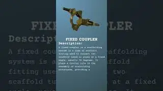 Fixed coupler (prestressed ) by EXPEE
