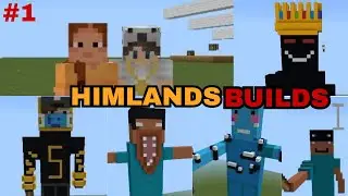 We Build HIMLANDS CHARACTERS Statue in This Minecraft SMP ft.@UnknownYt201