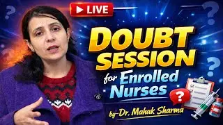 Live Doubt Session | All Important Doubts Cleared in This Session! #medicalstudent #nursingstudent