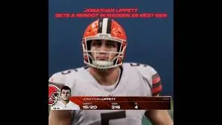 Imported my QB on next gen #madden #madden25 #maddenfootball #gaming #viralvideo