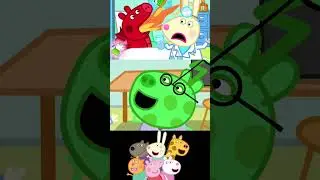 Peppa and George&rsquo;s Muddy Puddle Fun! 🐷😃 #animation #english #cartoon #america #shorts