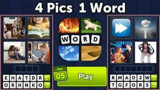 4 Pics 1 Word Daily Puzzle Answers January 5, 2026