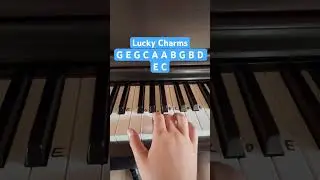 Lucky Charms jingle #piano #shorts