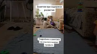 Занятие при задержке развития Часть 8