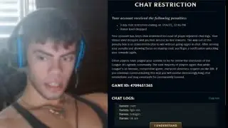Dantes Gets Chat Restricted