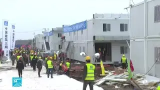 فيروس كورونا..المستشفى الصيني الذي بني وجهز في وقت قياسي صار جاهزا لاستقبال المصابين
