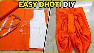 Making Ram Dhoti Costume for Kids at Home