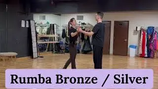 Rumba Bronze and Silver variations | Annie and Yuriy