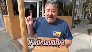 D'allesandro's pizza! The best delivery pizza in downtown Charleston, SC!
