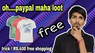 Paypal and bevkoof maha free shopping offer , paypal new trick for free shopping , social activity