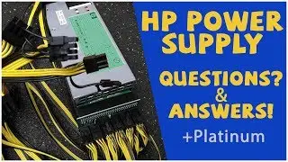 HP Power Supply for your mining rig!  YES! Part 2