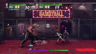 Double Dragon Revive Walkthrough Stage 1 Warehouse District Hard Mode (PS5)