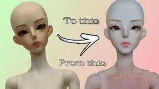 BJD BODY BLUSHING От белого к желтому и от желтого к белому 🔄😅