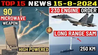Indian Defence Updates : 90 Microwave Weapons,Long Range SAM,230 Engine Order,Orion-E UCAV Offer