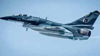 A Pakistan Air force J-10C Dragon takes off from an airbase